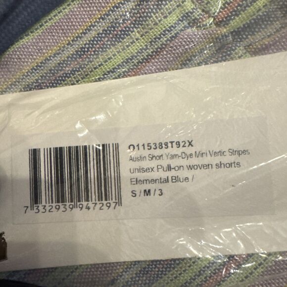 Conspiracy By Wesc Shorts Men Small Stripe Pink Green Drawstring Nordstrom New - Picture 4 of 5